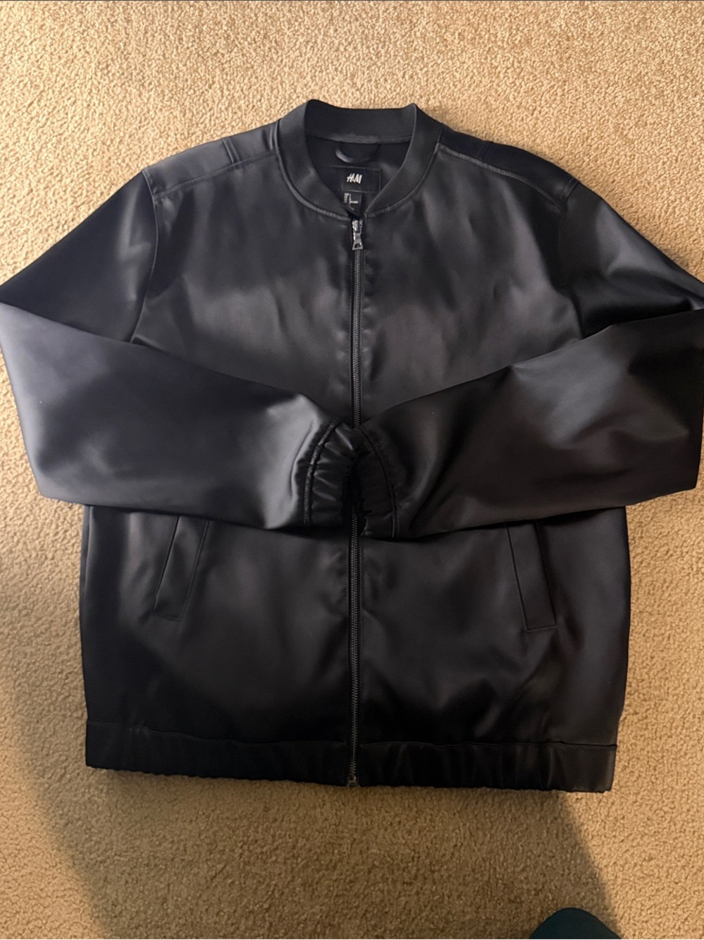 H&M Black Bomber Jacket